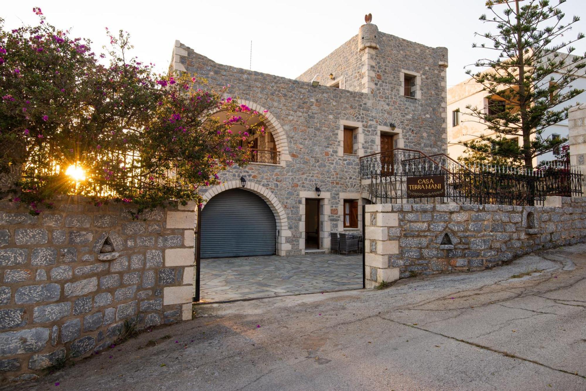 Casa Terra Mani Villa Álika Dış mekan fotoğraf